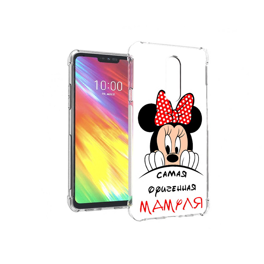 

Чехол MyPads Tocco для LG G7 Самая лучшая мамуля Мини Маус (PT124618.72.152), Прозрачный, Tocco