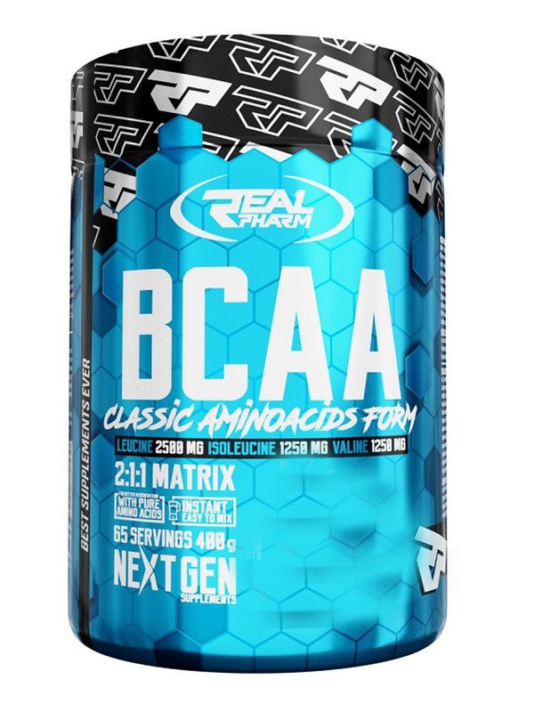 BCAA Real Pharm BCAA Instant 400г (Фруктовый пунш)