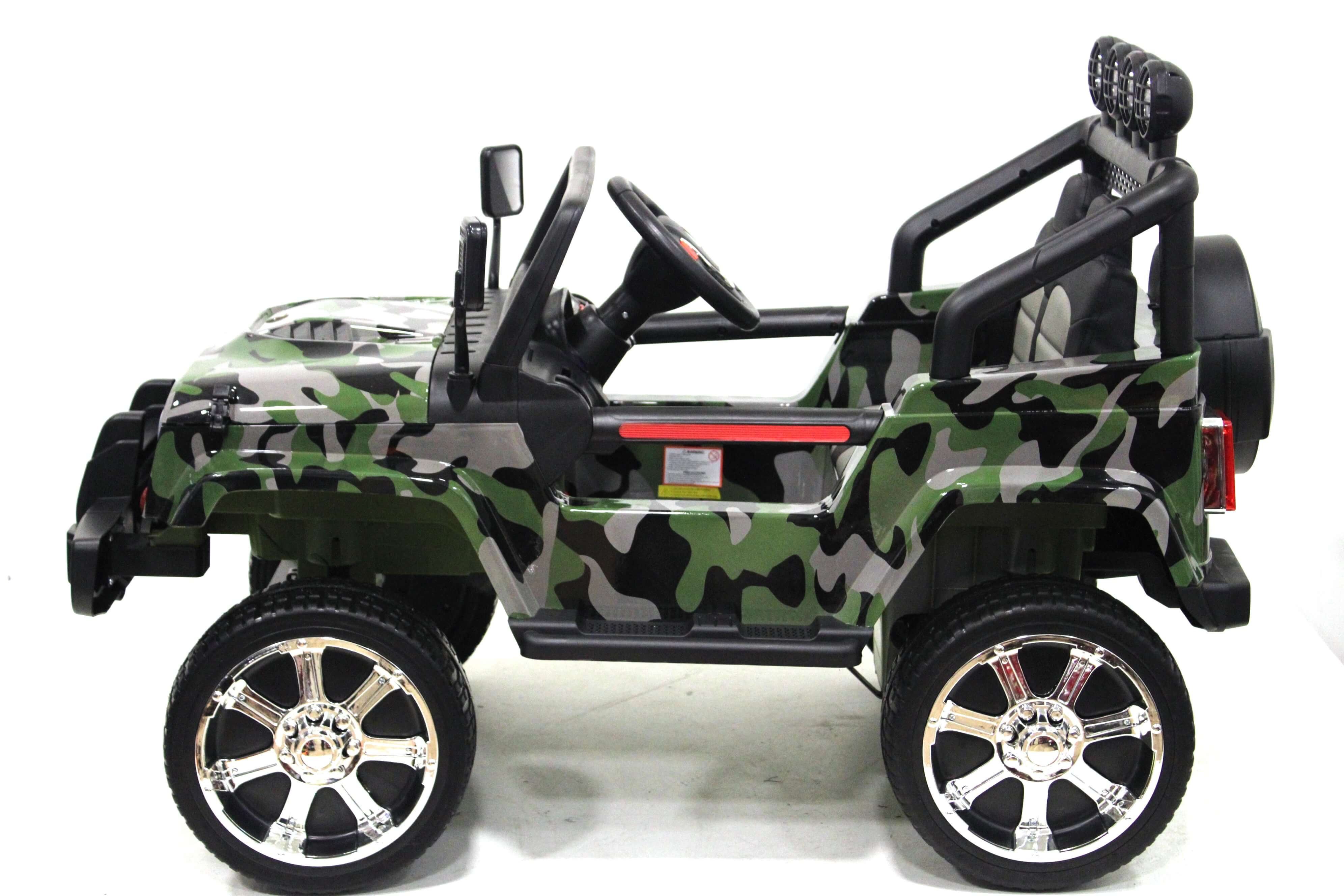 

Электромобиль RiverToys T008TT камуфляж, Хаки, Детский электромобиль T008TT камуфляж