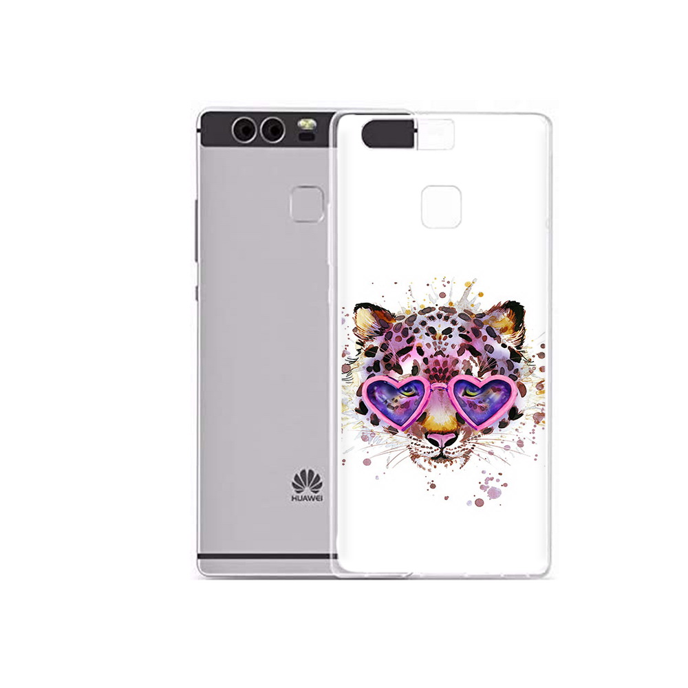 Чехол MyPads Tocco для Huawei P9 Plus модный леопард (PT31455.54.480)
