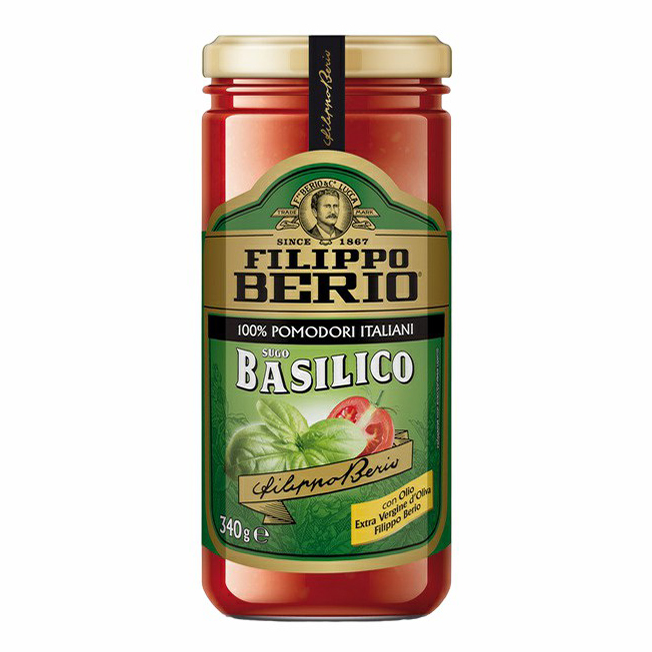 Соус Filippo Berio Томатный с базиликом 340 г