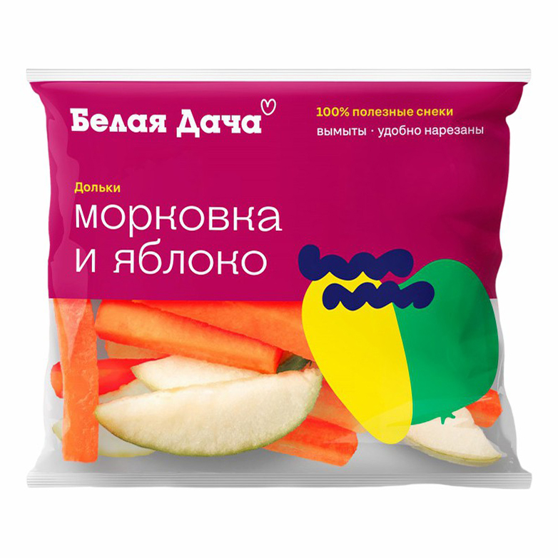 

Микс Белая Дача морковь-яблоко 80 г