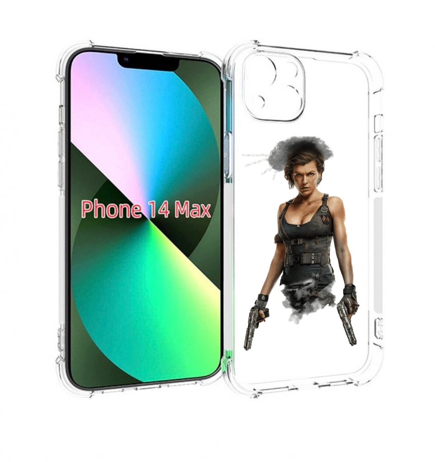 

Чехол MyPads Resident-Evil для iPhone 14 Plus (6.7), Прозрачный, Tocco