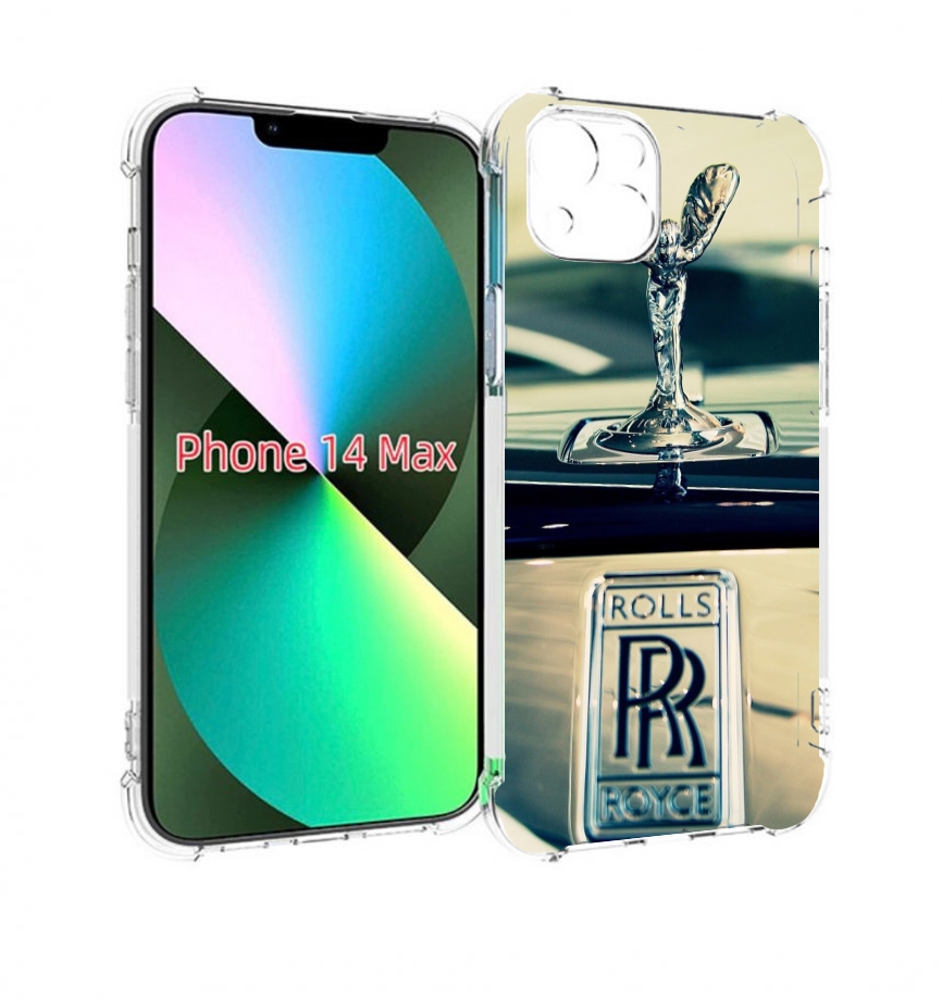 

Чехол MyPads Rolls Royce 1 для iPhone 14 Plus (6.7), Прозрачный, Tocco