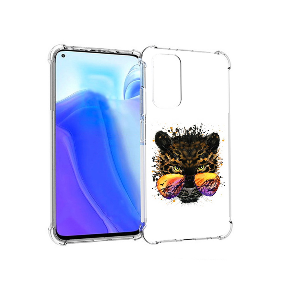 

Чехол MyPads Tocco для Xiaomi Redmi Note 11S тропический леопард (PT162215.279.649), Tocco