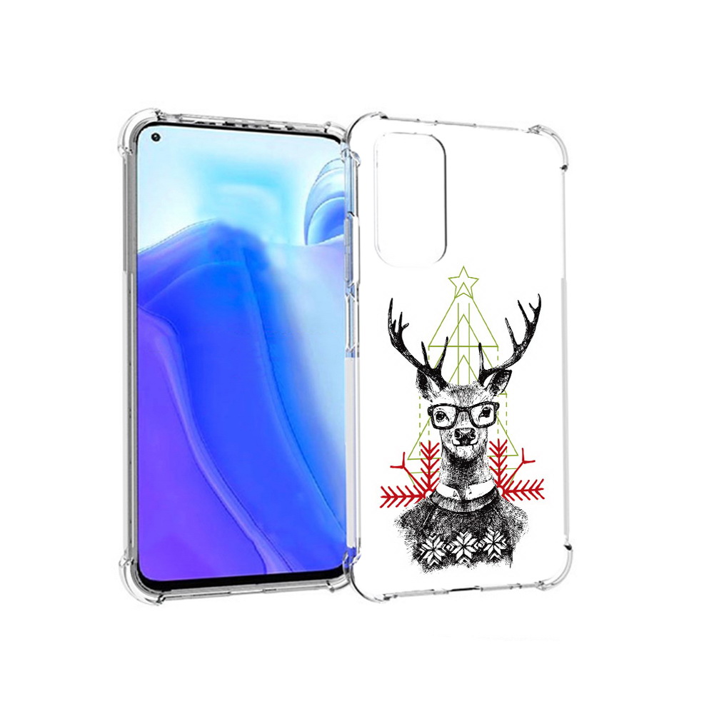 

Чехол MyPads Tocco для Xiaomi Redmi Note 11S умный олень (PT162215.279.652), Tocco