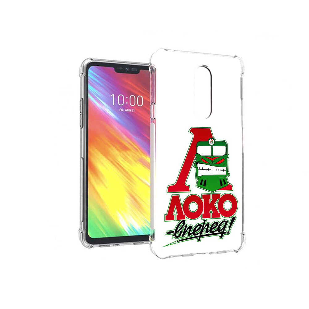 

Чехол MyPads Tocco для LG G7 ФК локо вперед (PT124618.72.181), Прозрачный, Tocco