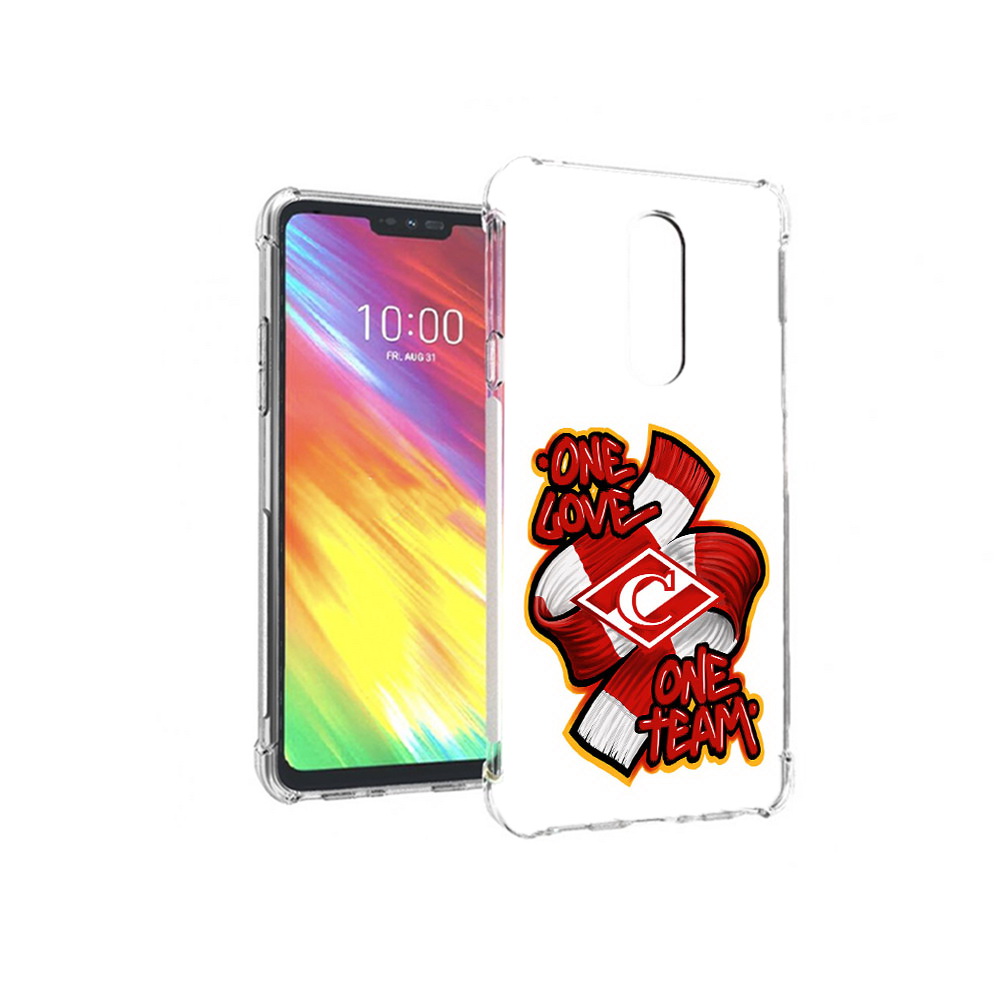 

Чехол MyPads Tocco для LG G7 ФК спарак 1 любовь (PT124618.72.184), Прозрачный, Tocco