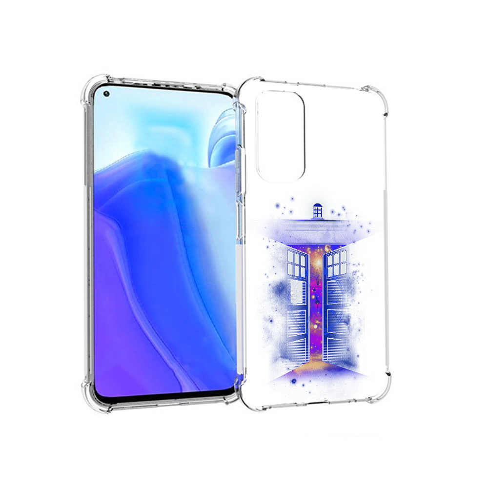 

Чехол MyPads Tocco для Xiaomi Redmi Note 11S фиолетовый уголок абстракция, Tocco