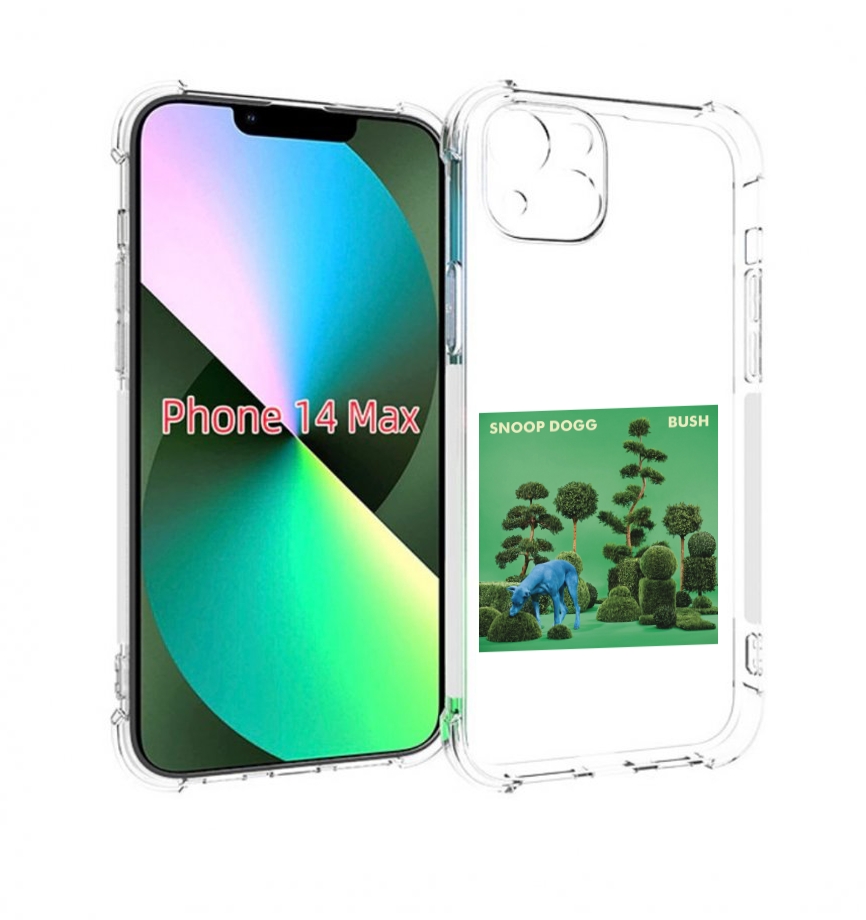 

Чехол MyPads Snoop Dogg BUSH для iPhone 14 Plus (6.7), Прозрачный, Tocco