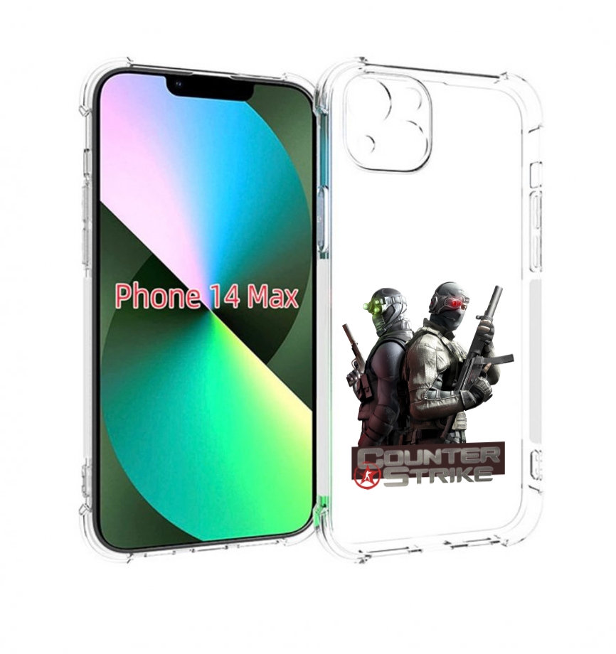 

Чехол MyPads КС для iPhone 14 Plus (6.7), Прозрачный, Tocco