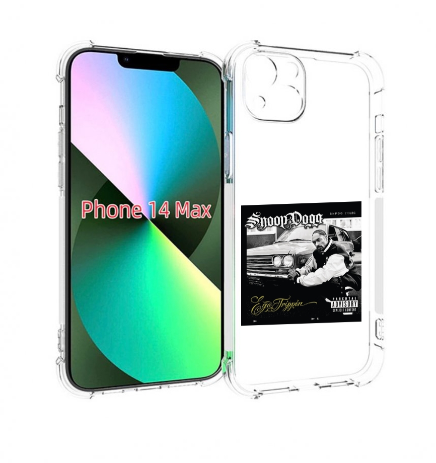 

Чехол MyPads Snoop Dogg EGO TRIPPIN’ для iPhone 14 Plus (6.7), Прозрачный, Tocco
