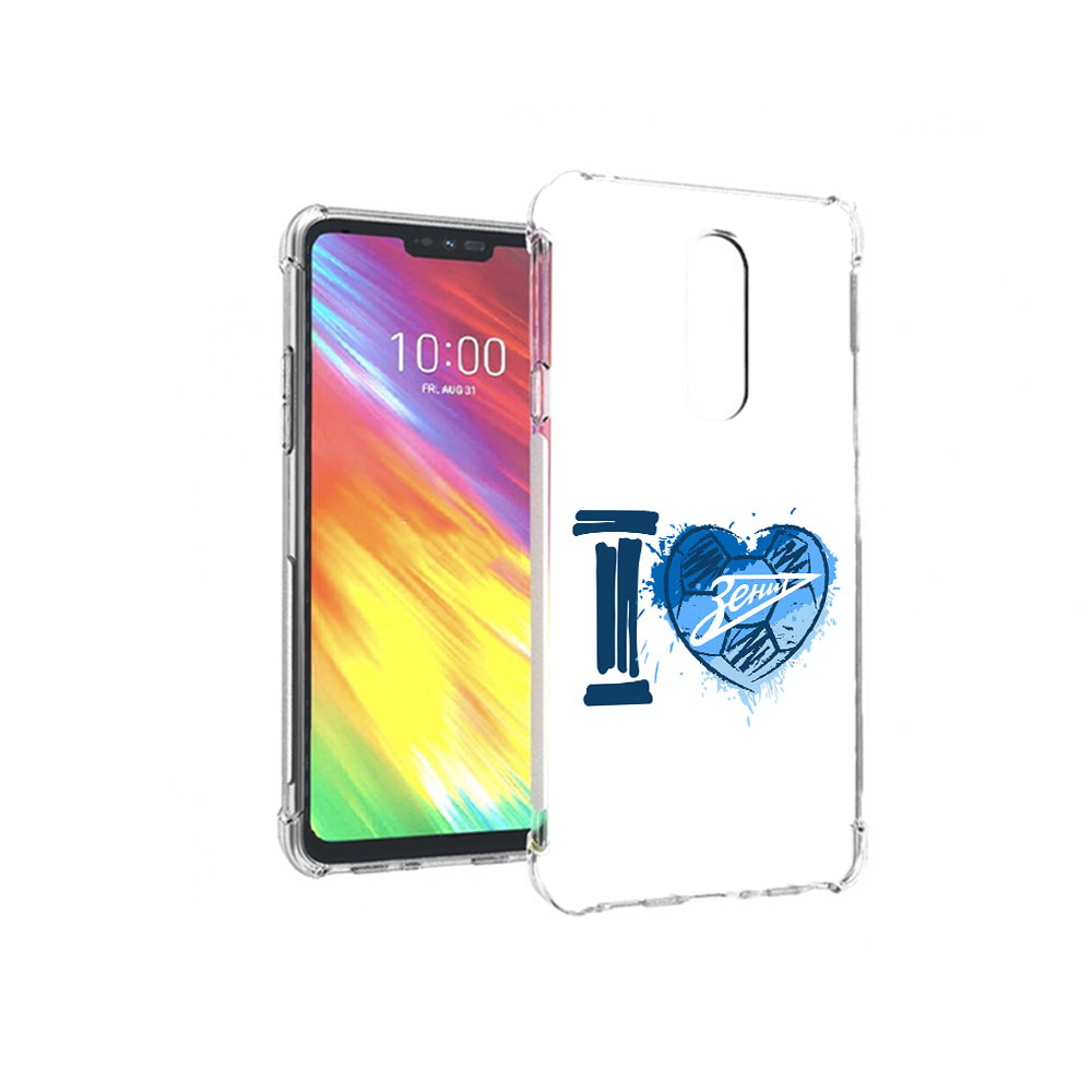 

Чехол MyPads Tocco для LG G7 ФК я люблю зенит (PT124618.72.186), Прозрачный, Tocco