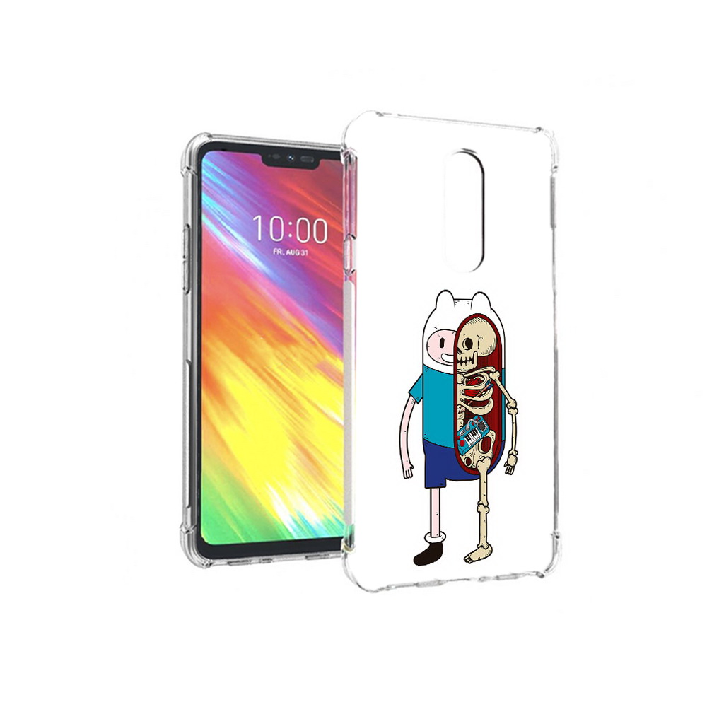 

Чехол MyPads Tocco для LG G7 Финн скелет (PT124618.72.187), Прозрачный, Tocco