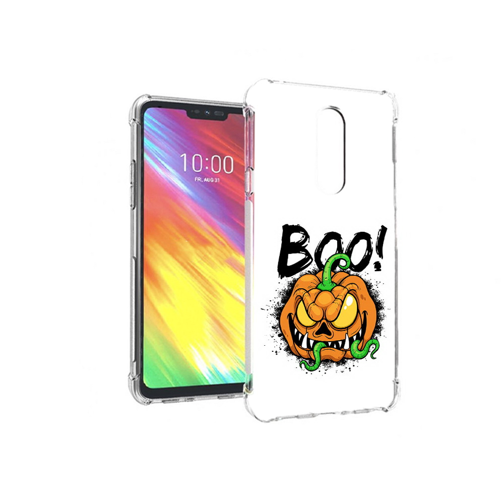 

Чехол MyPads Tocco для LG G7 Хэллоуин бу (PT124618.72.193), Прозрачный, Tocco