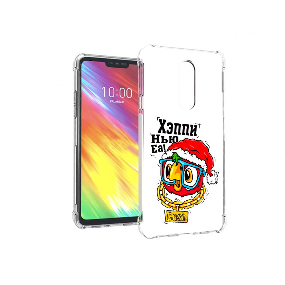 

Чехол MyPads Tocco для LG G7 Хэппи нью еа (PT124618.72.196), Прозрачный, Tocco