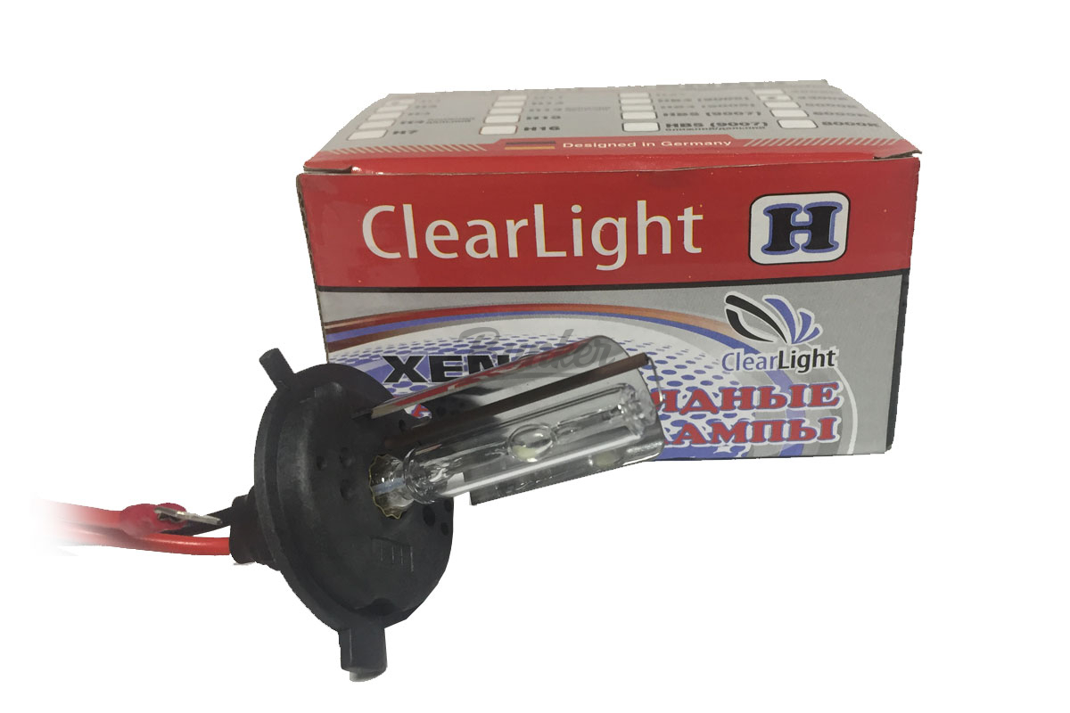 

Ксеноновые лампы Clearlight H4 Mono 4300K, H4 Mono 4300K