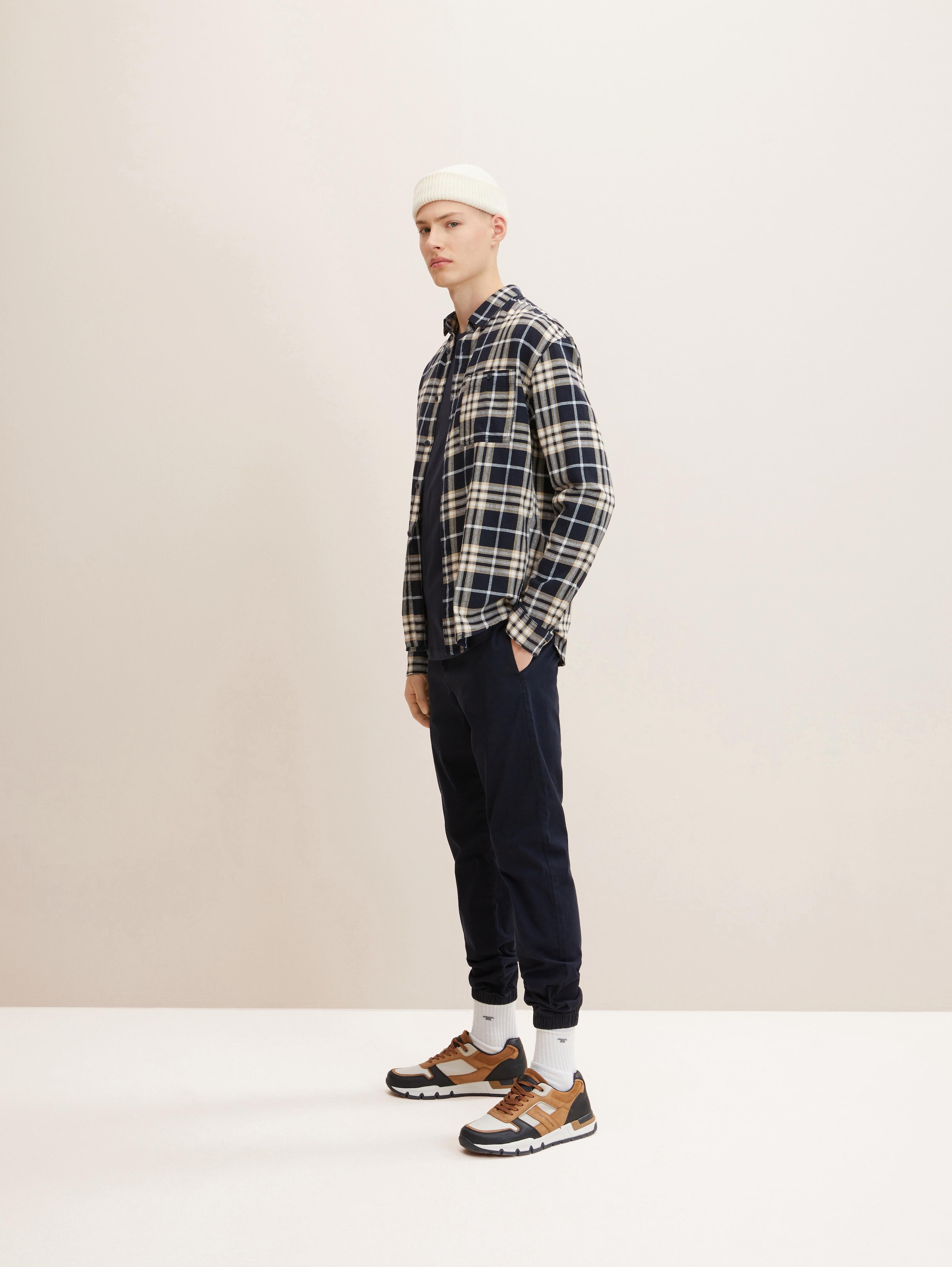 

Брюки мужские TOM TAILOR 1032859 синие XL, 1032859