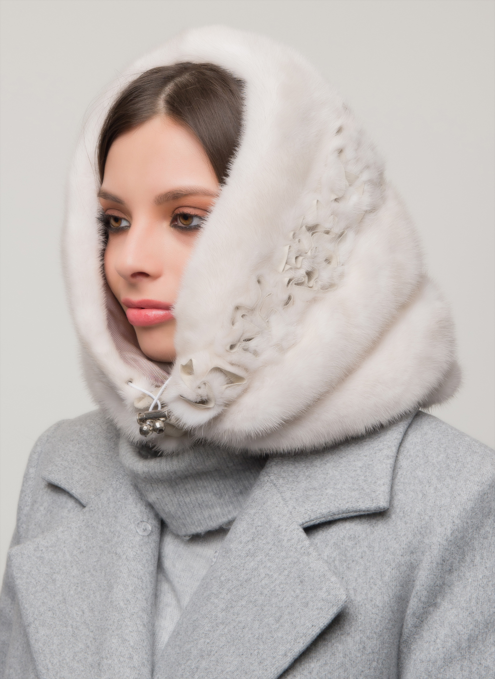 

Шапка женская Каляев 29286 жемчуг, One Size, 29286