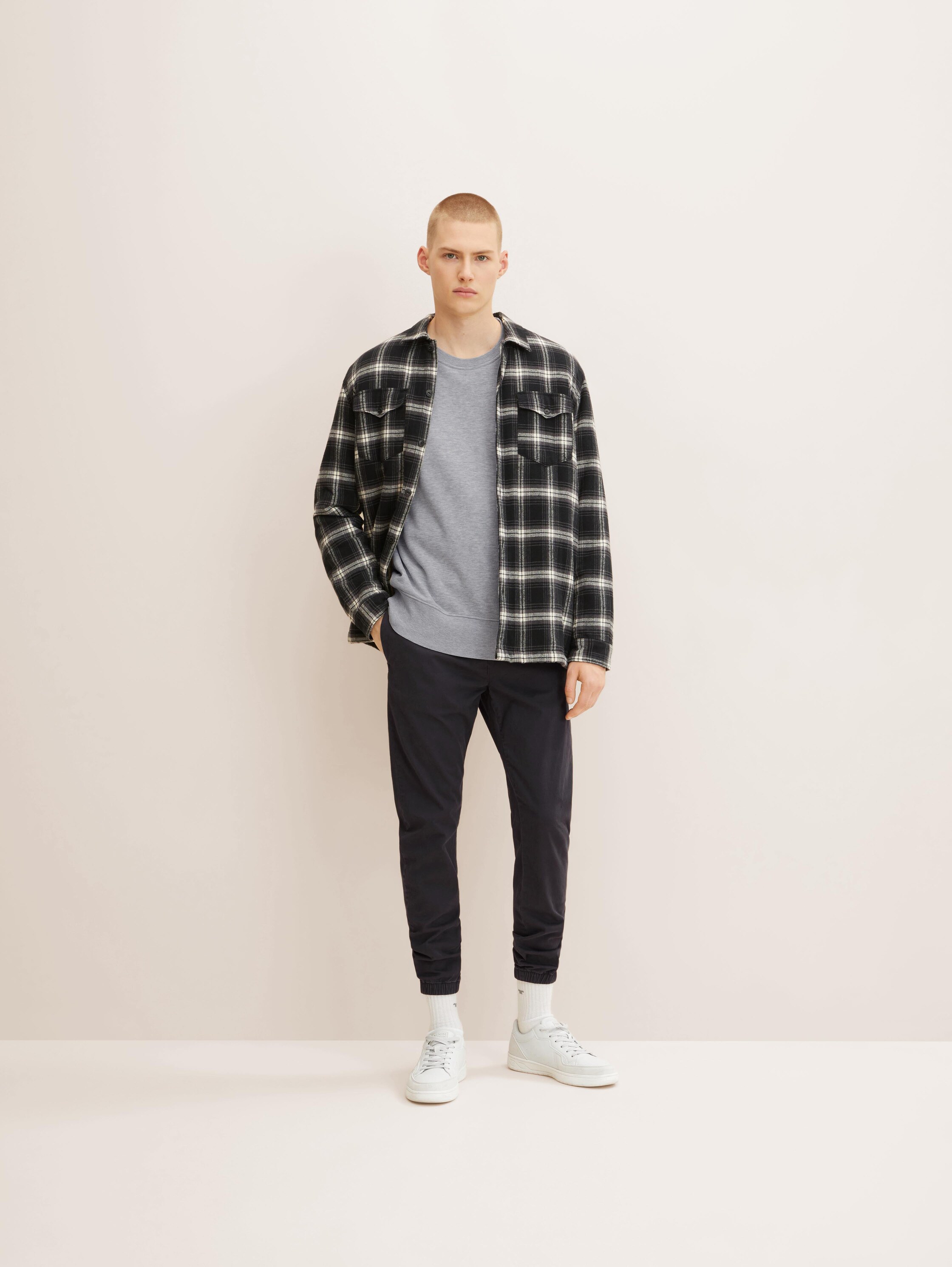 

Брюки мужские TOM TAILOR 1032859 серые XL, 1032859