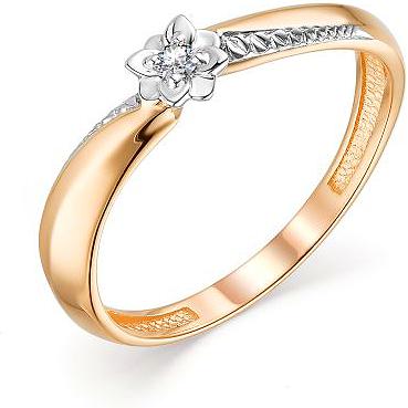 

Кольцо женское АЛЬКОР 13601-100 р.18.5, 13601-100