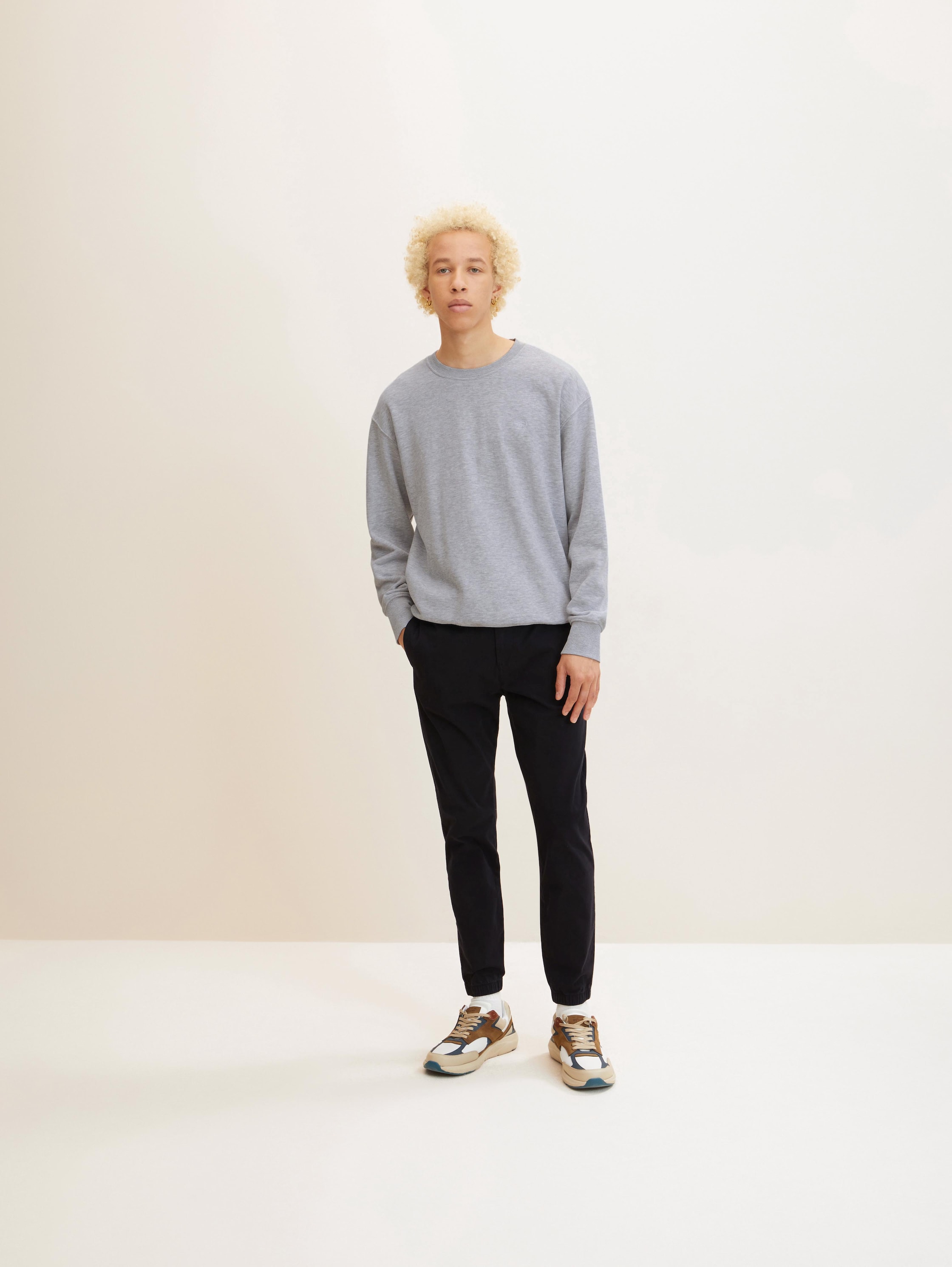 

Брюки мужские TOM TAILOR 1032859 черные L, 1032859