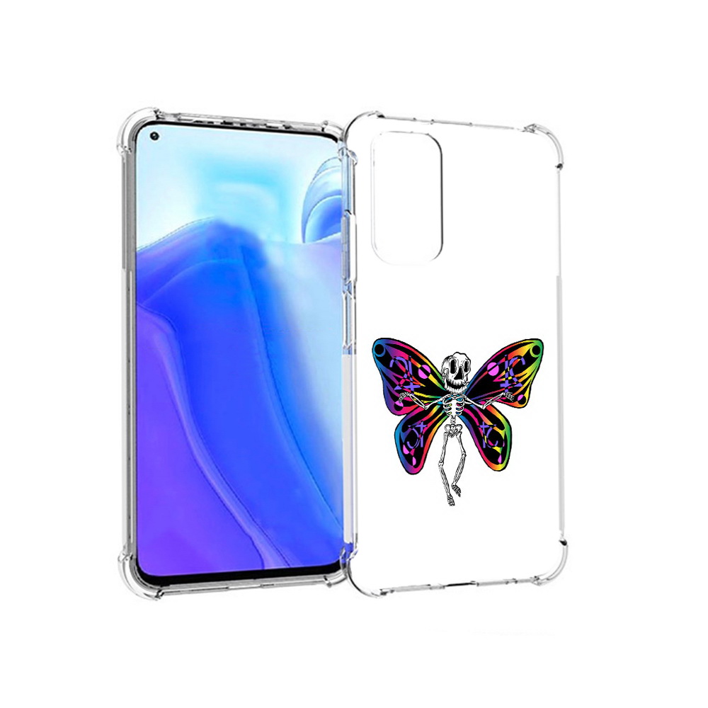 

Чехол MyPads Tocco для Xiaomi Redmi Note 11S эффект бабочки (PT162215.279.701), Tocco