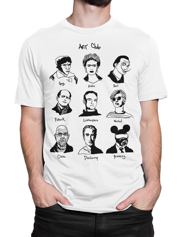 

Футболка мужская Dream Shirts Известные Художники белая M, Белый, Известные Художники