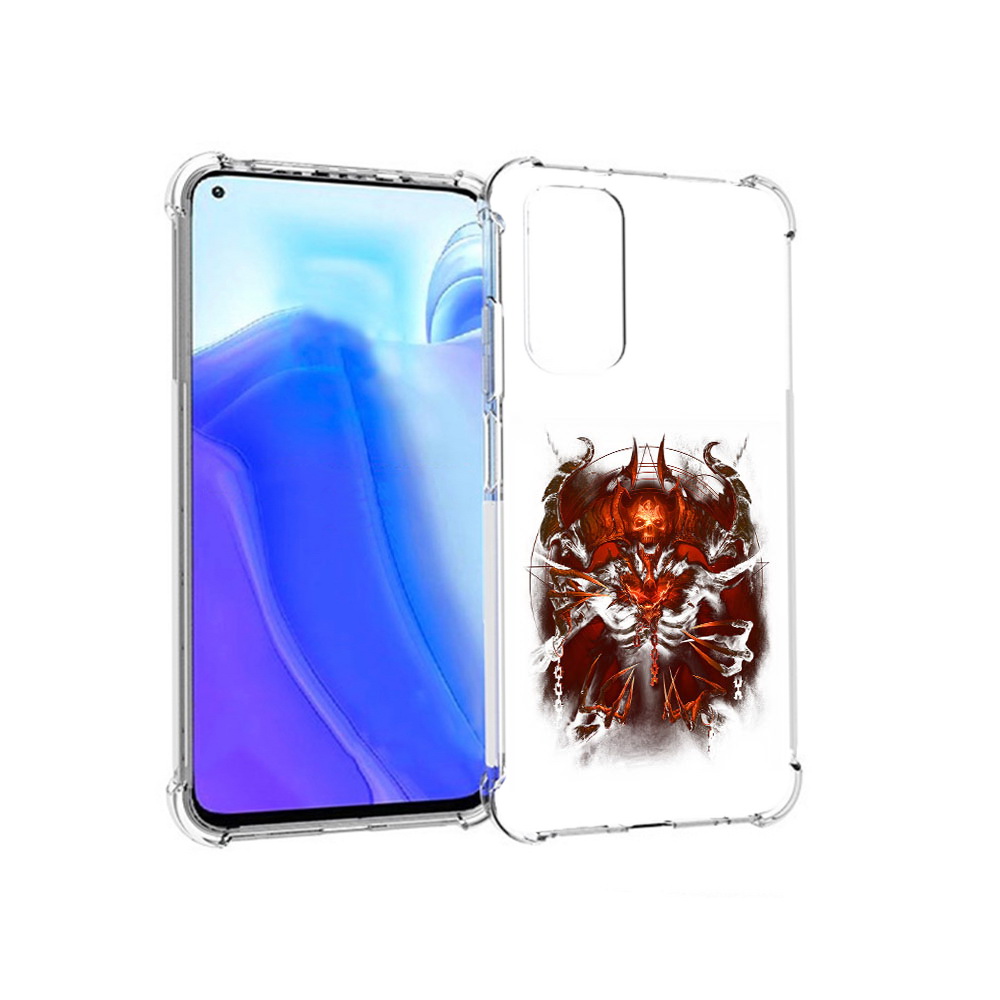 

Чехол MyPads Tocco для Xiaomi Redmi Note 11S яркий демон (PT162215.279.708), Tocco