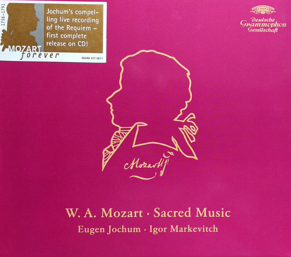 фото Mozart. sacred music. jochum markevitch (2 cd) медиа
