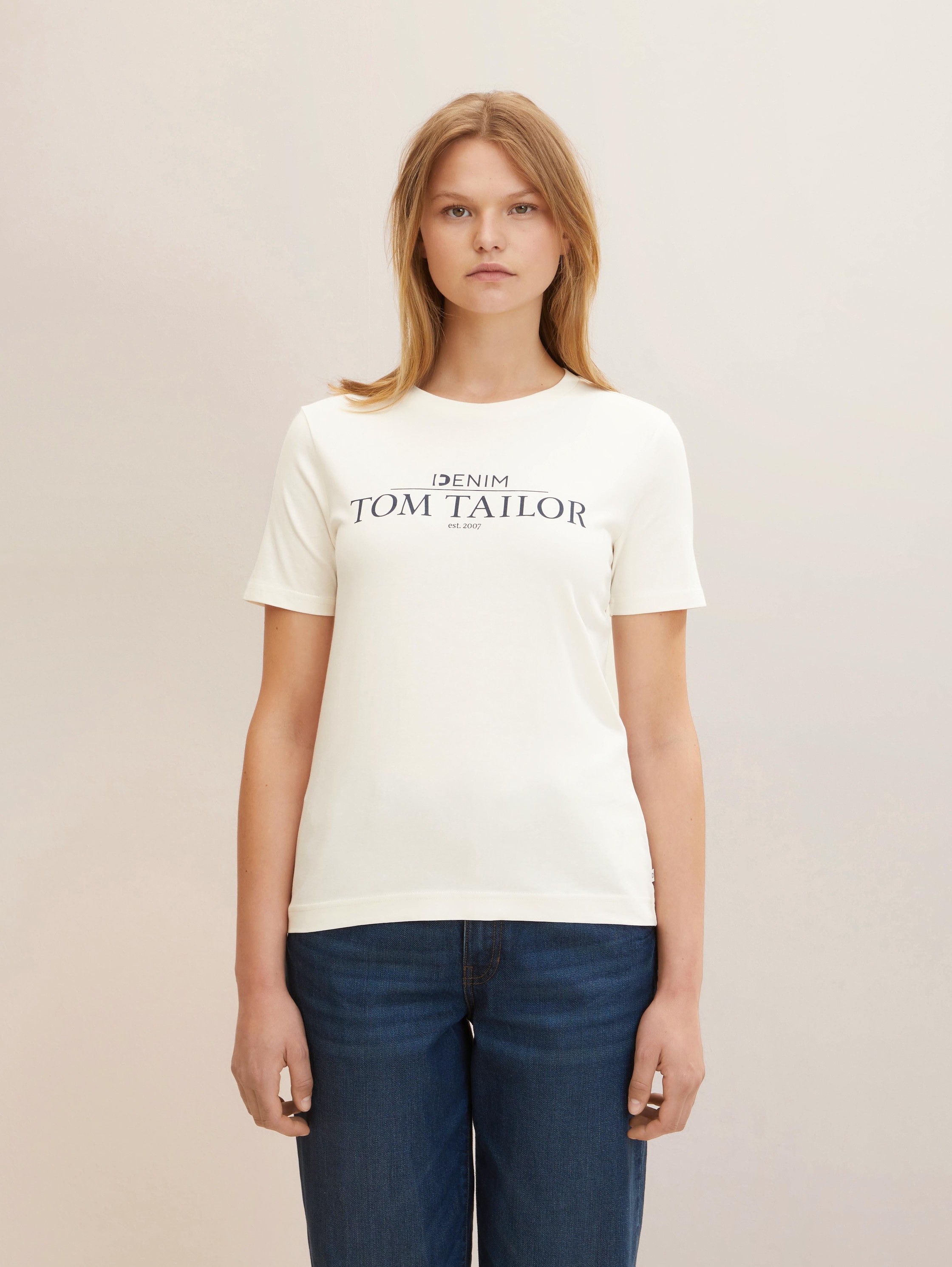 

Футболка женская TOM TAILOR 1033607 коричневая M, 1033607