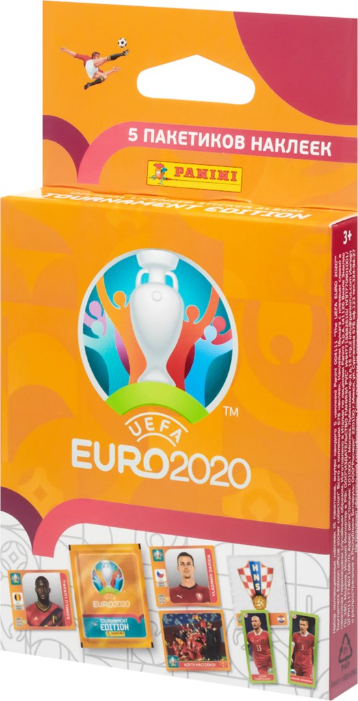 

Набор наклеек Panini Чемпионат Европы 2020 5 шт
