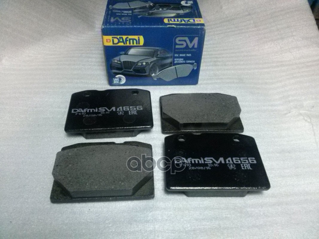 

Комплект тормозных колодок DAfmi D656SM