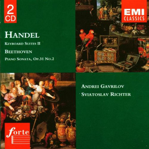 Handel: Keyboard Suites II; Beethoven: Piano Sonata, Op. 31, No. 2 (2 CD)
