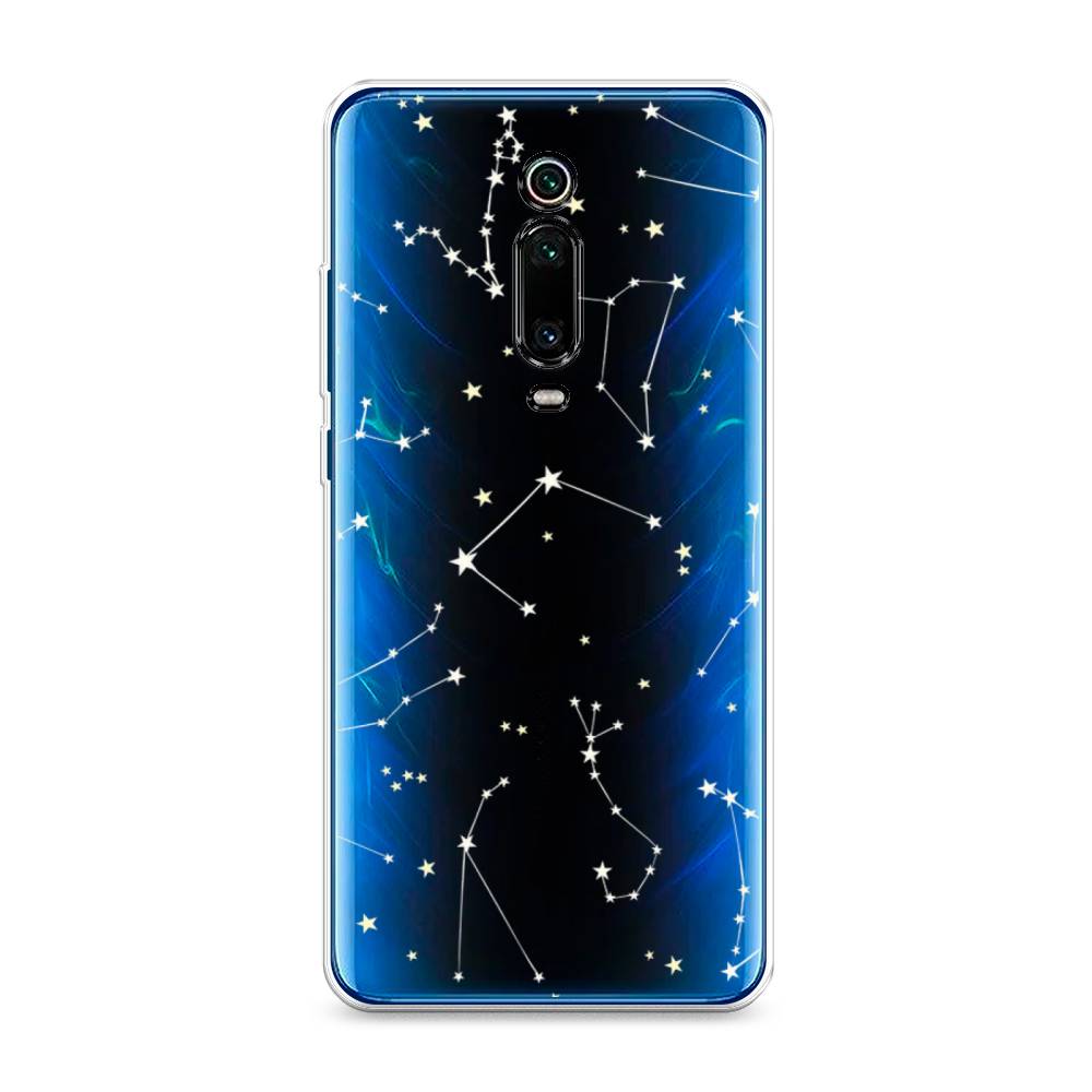 

Силиконовый чехол "Созвездия" на Xiaomi Mi 9T, Разноцветный, 35750-7