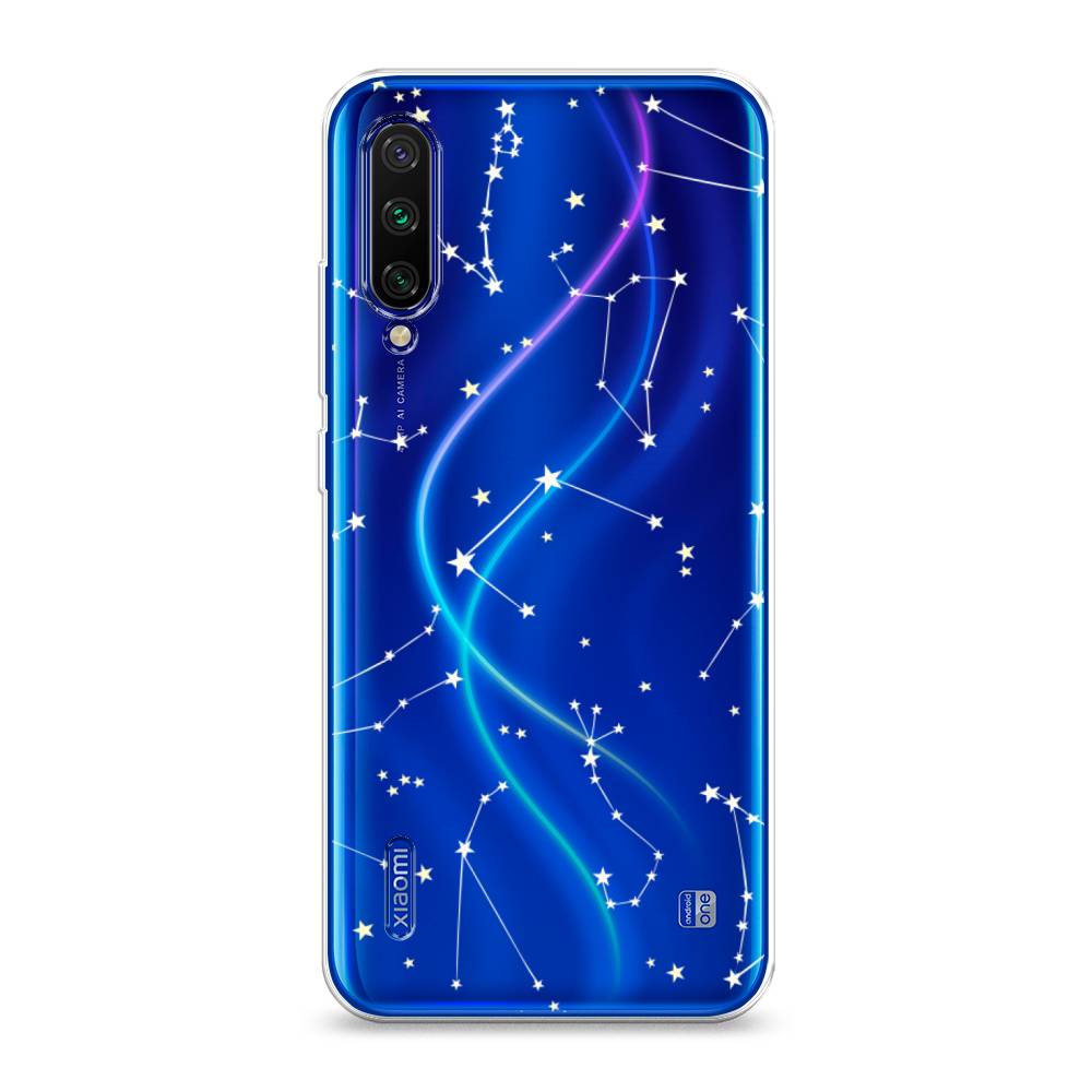 

Силиконовый чехол "Созвездия" на Xiaomi Mi A3, Разноцветный, 36050-7