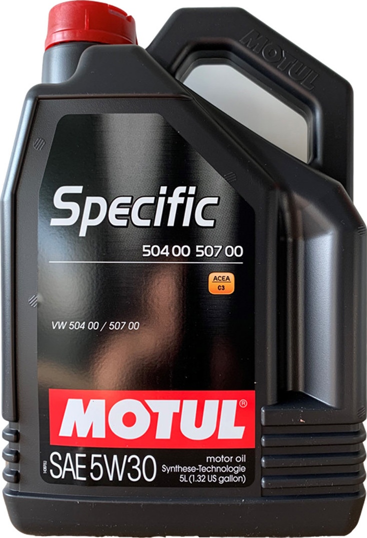 фото Моторное масло motul specific 504 00 / 507 00 sae 5w-30 (5л)