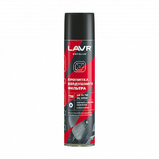 Пропитка Для Воздушных Фильтров Lavr LN7708 AIR FILTER OIL SPRAY LAVR MOTO 400мл