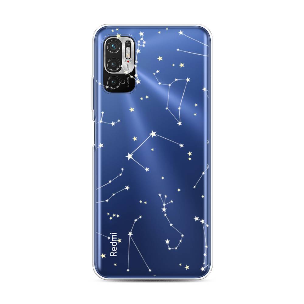 фото Силиконовый чехол "созвездия" на xiaomi redmi note 10t awog