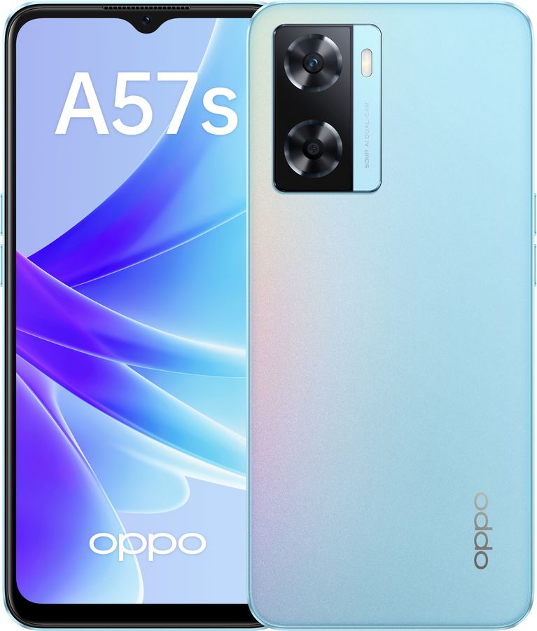 фото Смартфон oppo a57s 4/128gb, cph2385, синий