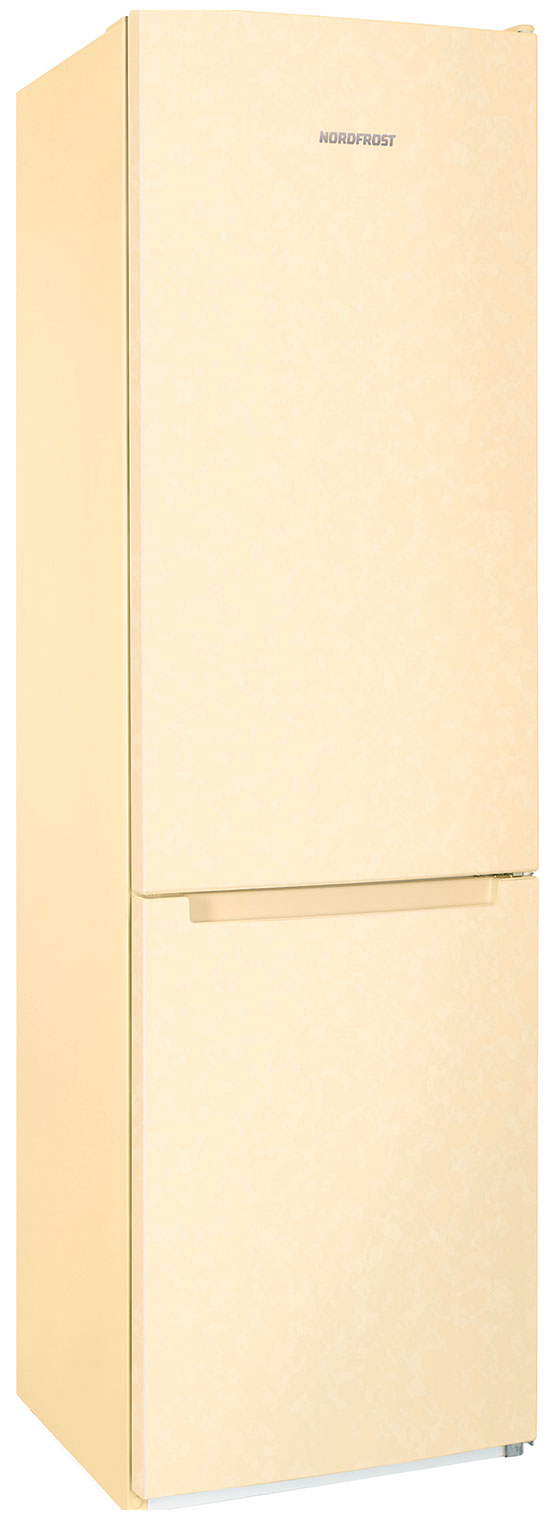 Холодильник NordFrost NRB 164NF Me бежевый двухкамерный холодильник nordfrost rfc 350d nfym