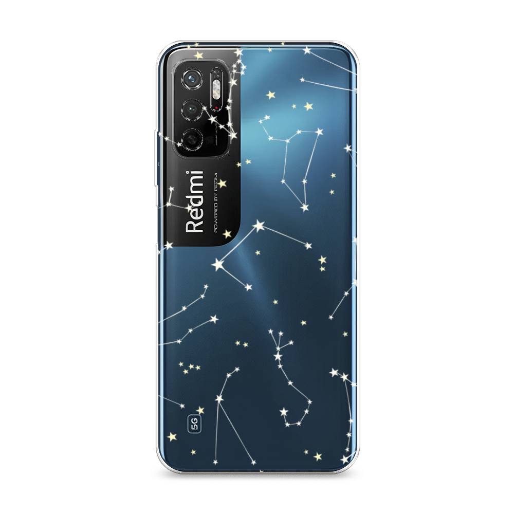 фото Силиконовый чехол "созвездия" на xiaomi redmi note 11se awog
