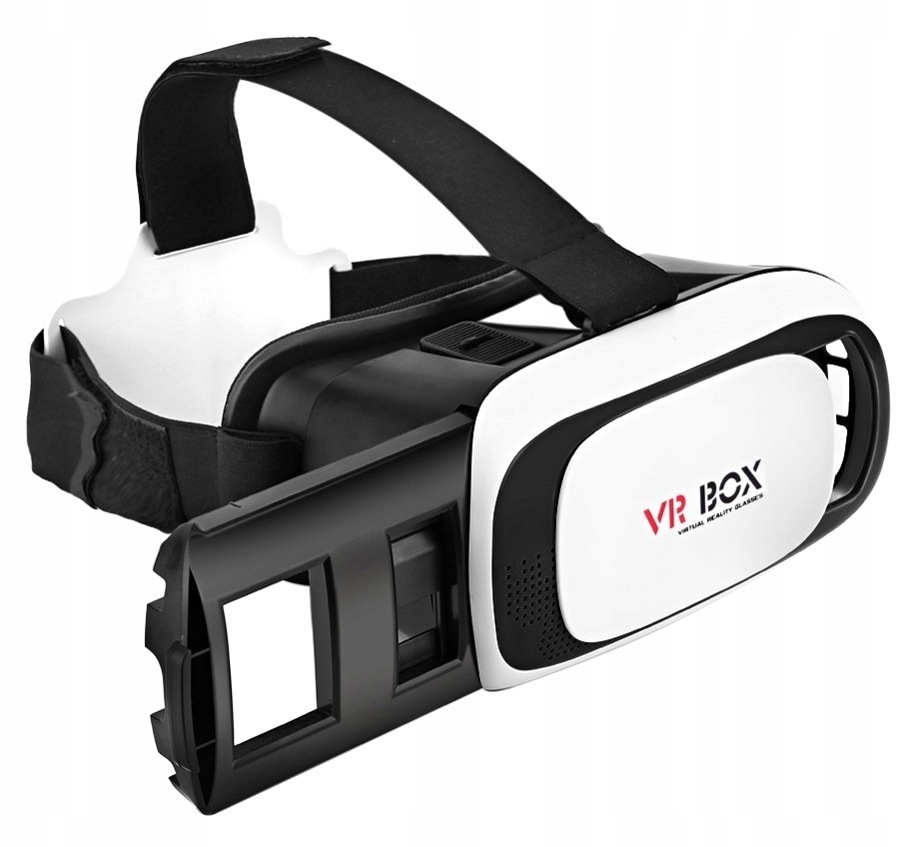 Шлем виртуальной реальности VR BOX 2  3D-VR модель 2 с пультом (Чёрный)