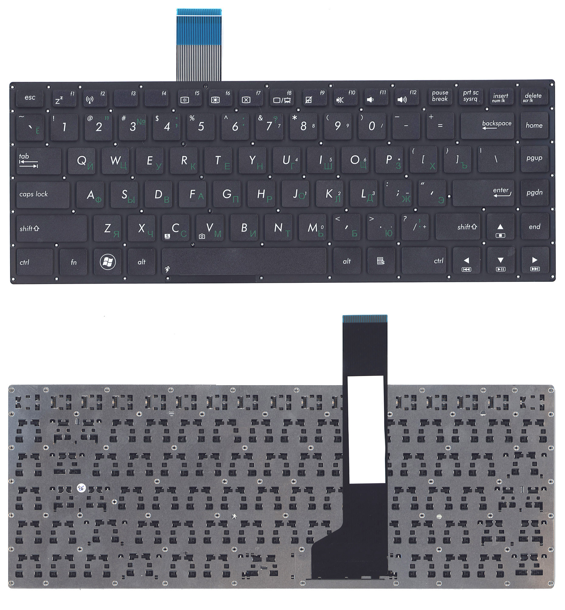 Клавиатура для ноутбука Asus K46/K46C черная