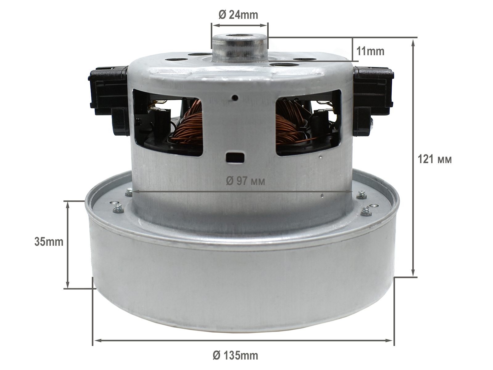 Двигатель для бытового пылесоса EKPARTS DJ31-00125C двигатель вращения тарелки для свч для микроволновой печи ekparts sm 16t