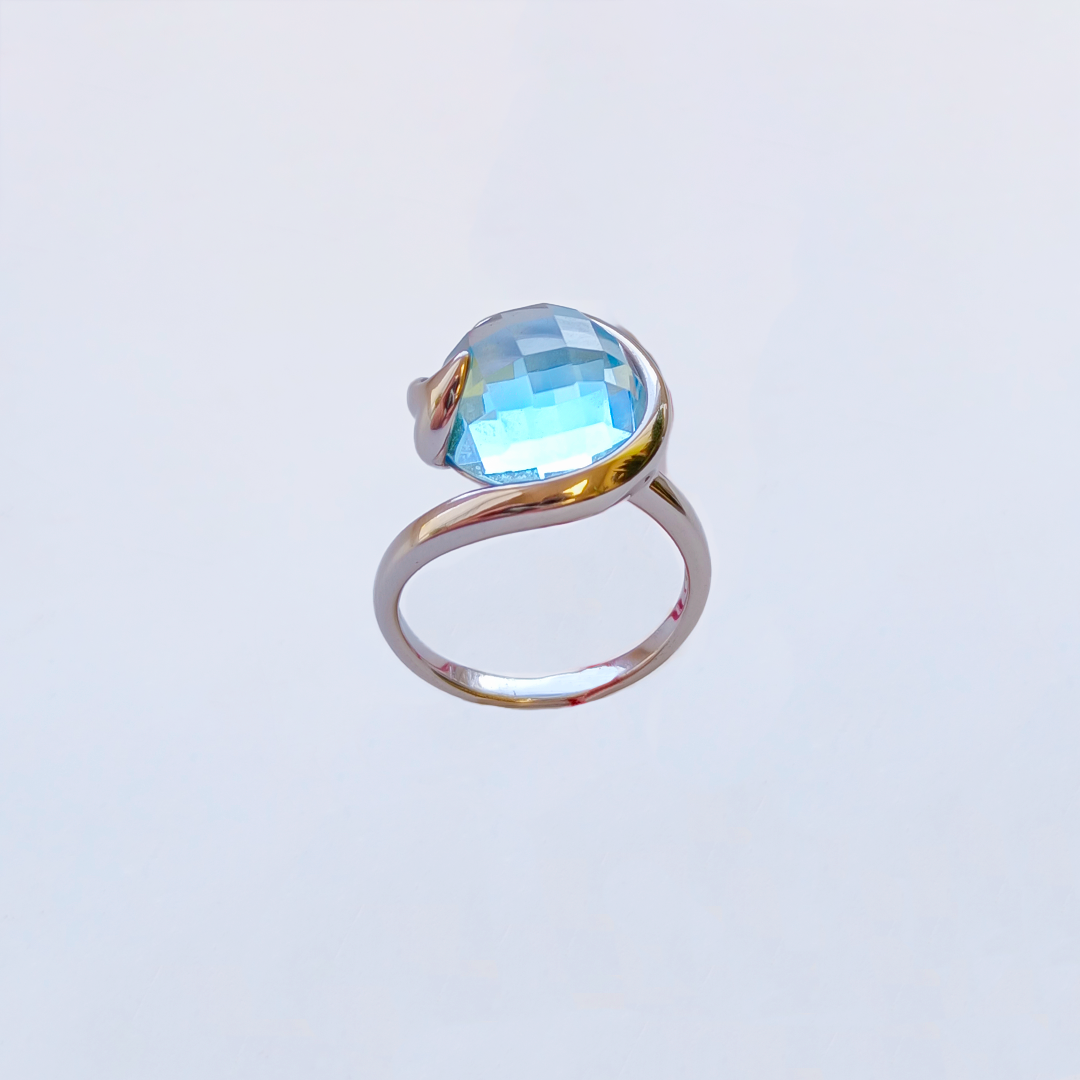 

Кольцо из серебра р.16,5 Golden Eagle 92010201, топаз, 92010201