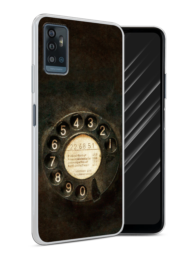 

Чехол Awog на ZTE Blade A71 / ЗТЕ Блэйд A71 "Старинный телефон", Разноцветный, 134450-5