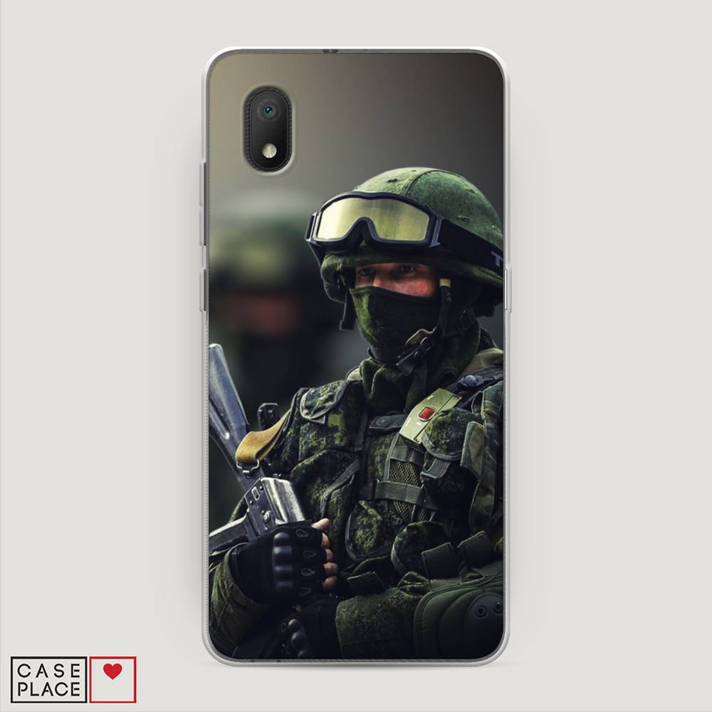 

Чехол Awog на Alcatel 1A (2020) 5002F / Алкатель 1A (2020) 5002F "Солдат", 171050-5