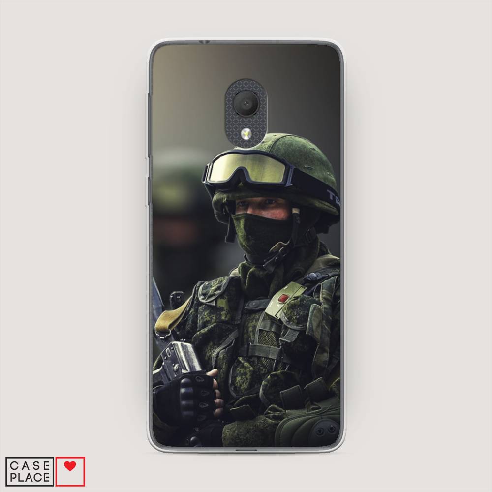 

Чехол Awog на Alcatel 1C 5003D (2019) / Алкатель 1C 5003D (2019) "Солдат", 170650-5