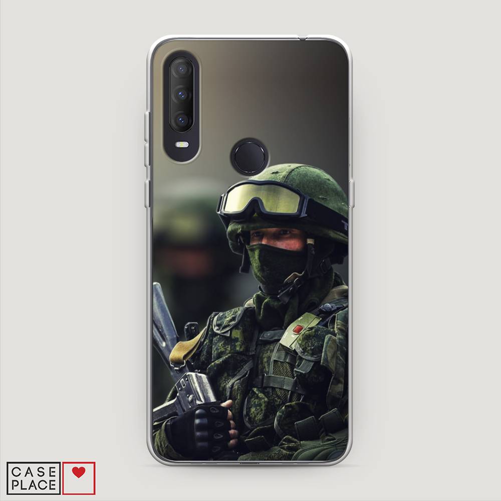 

Чехол Awog на Alcatel 1S (2020) / Алкатель 1S (2020) "Солдат", Разноцветный, 170850-5
